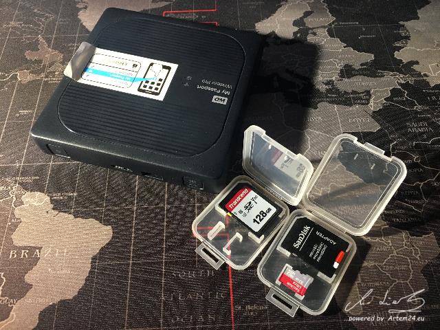 Backup für unterwegs WD MY Passport 3 TB